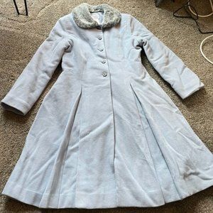 Talbots Kids Blue Dress Coat